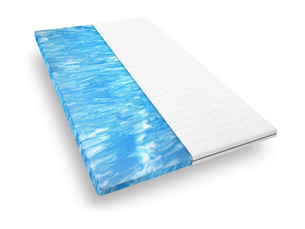 Surmatelas en Mousse Artigeo 5 cm¨C 100x200cm Soutien / Housse Respirante BDTS15330