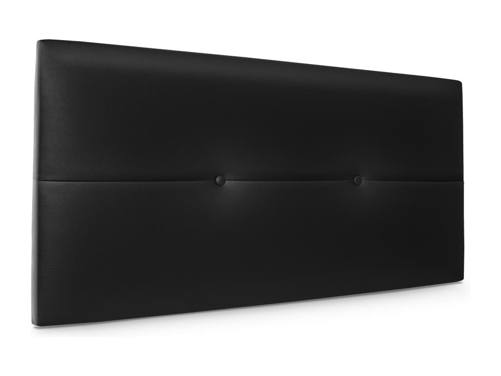 Chezlova Tête de lit similicuir avec Boutons 90x50cm Lits 80/90 - Noir BCBH94023