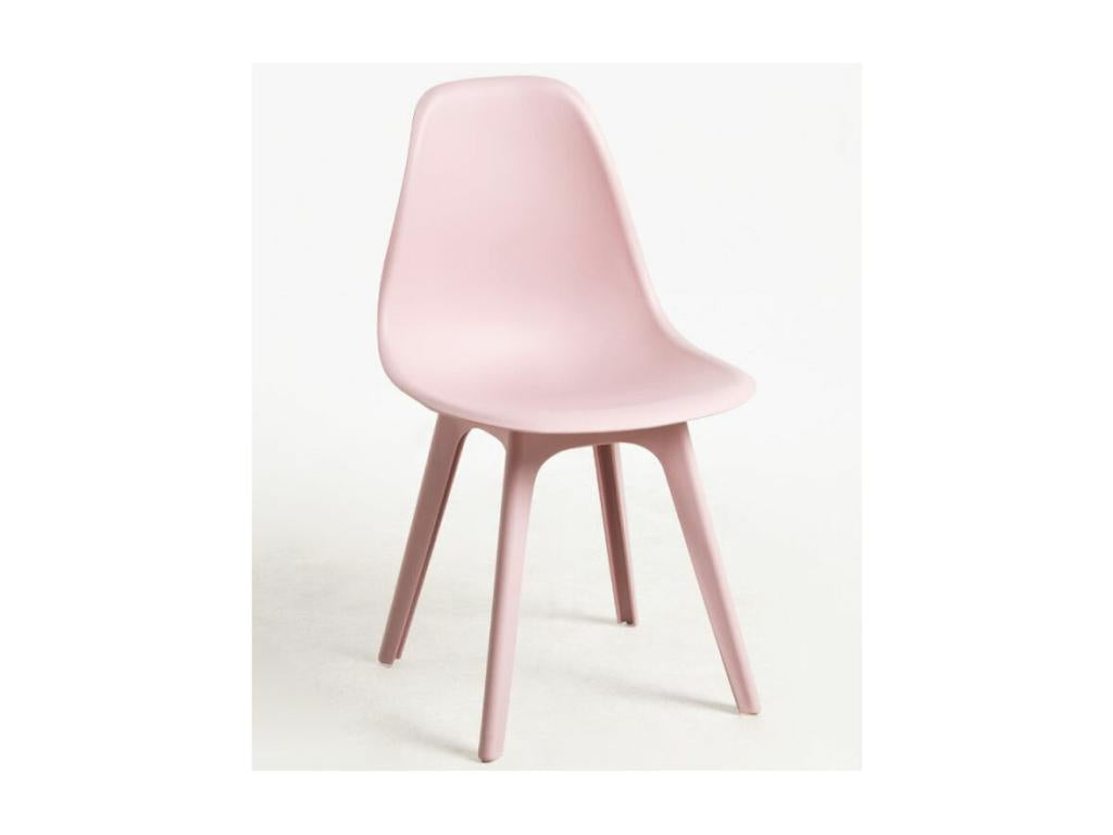Chaise polypropylène¨¨ne rose clair Chezlova - Lot de 2 SJGO22306