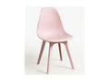 Chaise polypropylène¨¨ne rose clair Chezlova - Lot de 2 SJGO22306