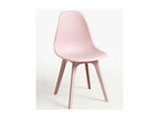 Chaise polypropylène¨¨ne rose clair Chezlova - Lot de 2 SJGO22306