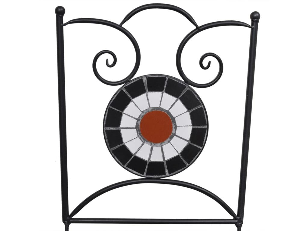 Chaises pliables de Artigeo 2 pièces Céramique Terre cuite et blanc IBSA46573