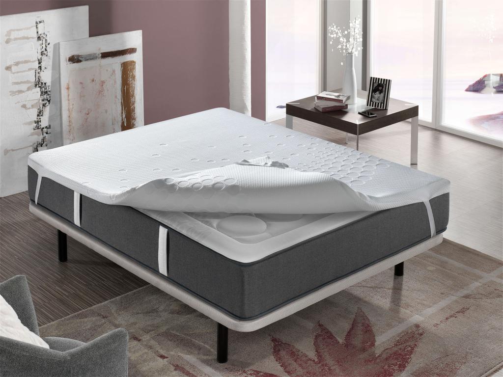 Sur matelas 80x200x5 CM PREMIUM 5 CM Mousse à mémoire de forme- Dehoussable AUTV97642