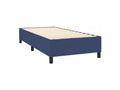 Sommier ¨¤ Décohaute de lit matelas LED Bleu 100x200 Tissu DNNT85749