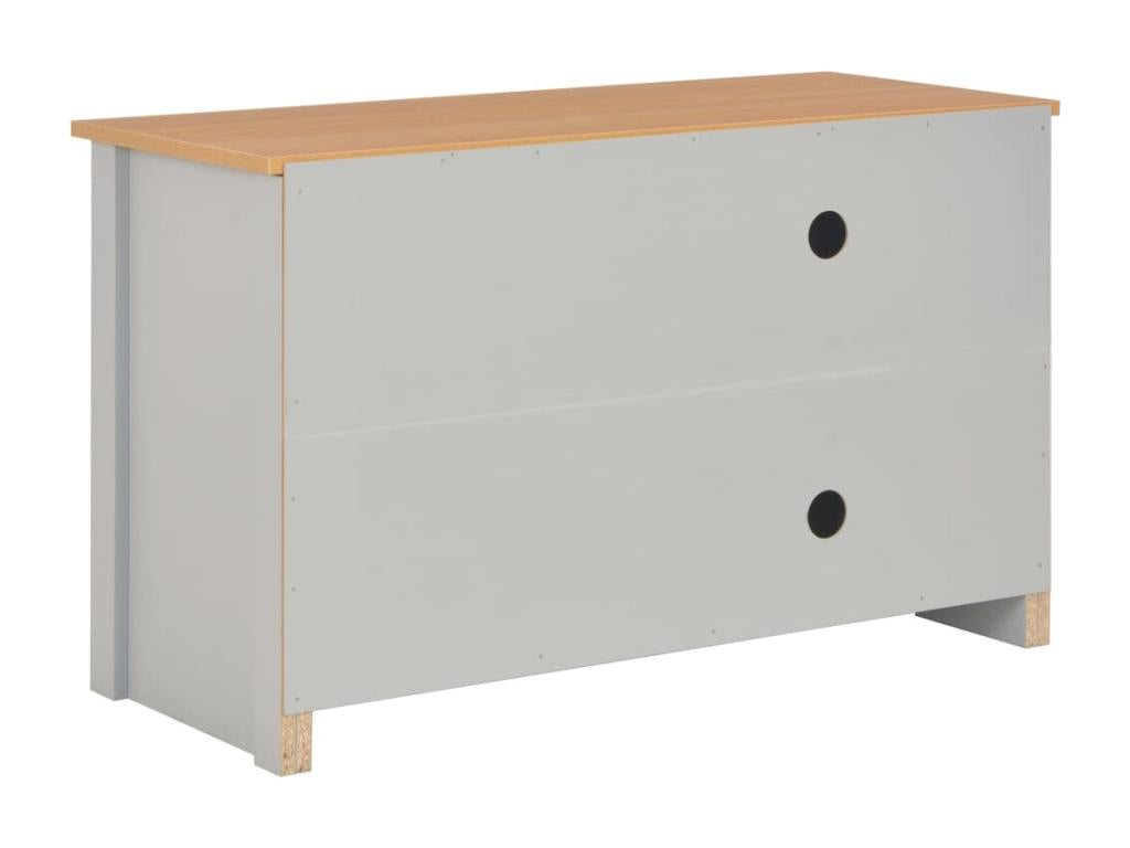 Meuble TV Gris 95x39x58 cm YRGU49434