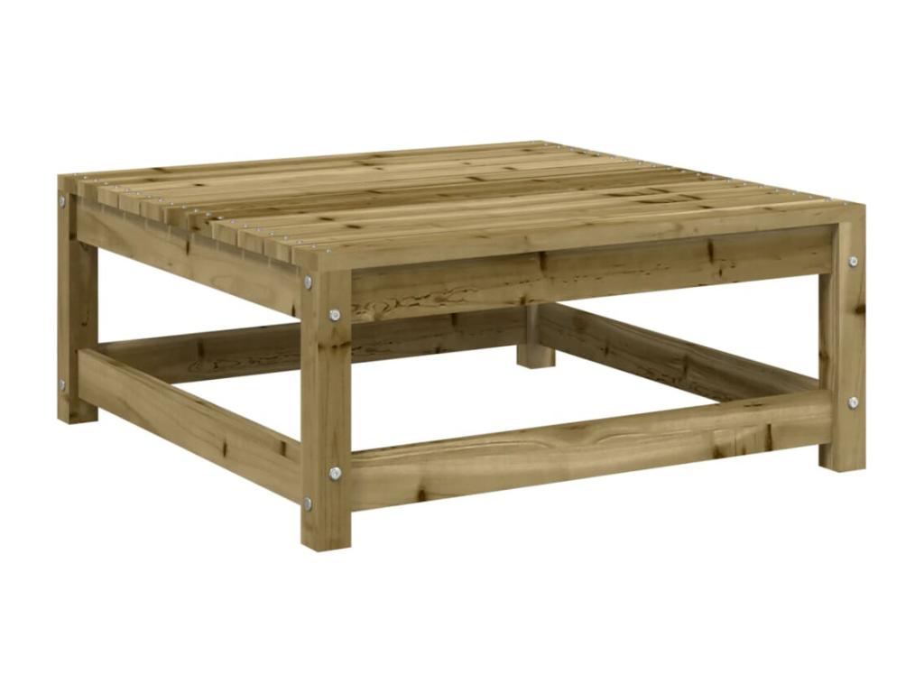 Canap¨¦ de jardin sans accoudoirs avec coussins et repose-pieds RWHR78768