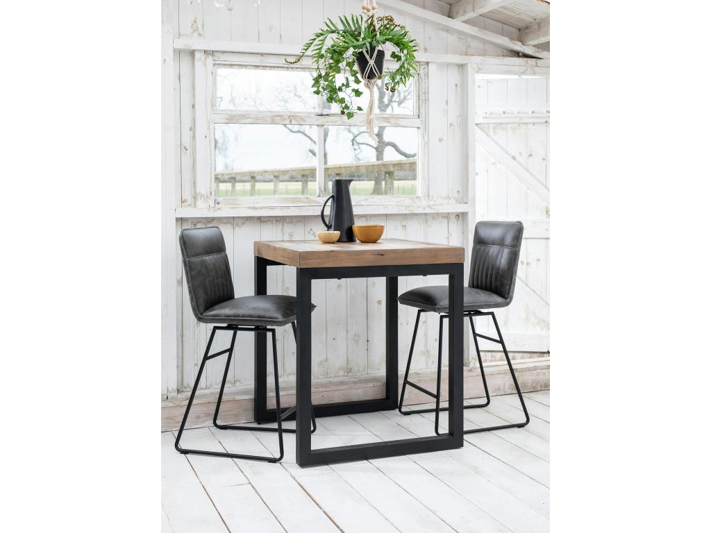 Chaise de bar pivotante gris occasion Decohaute lot de 2 MCHX68744