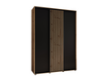 ARMOIRE Artigeo 1 ¨¤ PORTES COULISSANTES 235.2/180/60 3 Portes Artigeo/Noir OMAJ18924