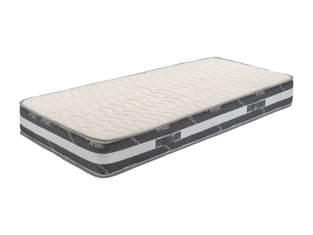 Chezlova Matelas 90x200x22 cm - Tr¨¨s Ferme - Face Hiver Laine - Chezlova rembourrage polesther - ame p ZRME56818