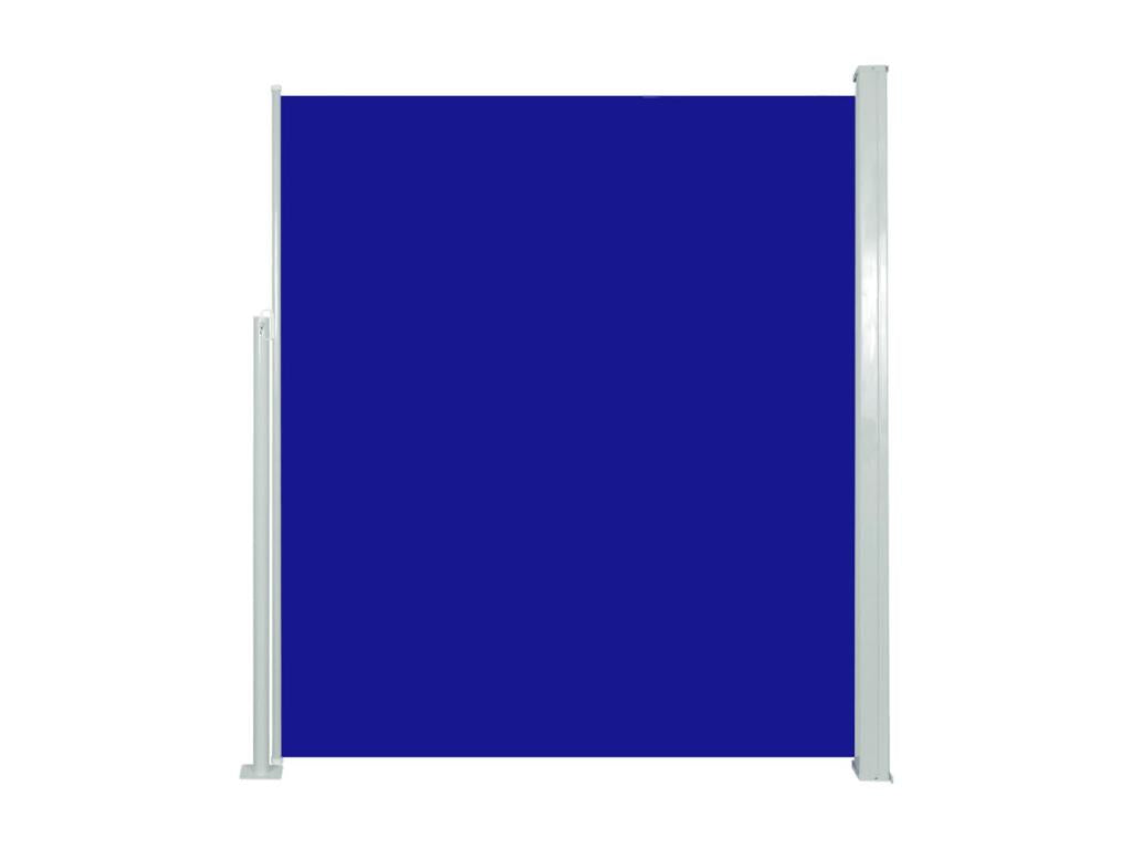 Auvent latéral latéral rétractable 160x500 cm Bleu BHRH15505
