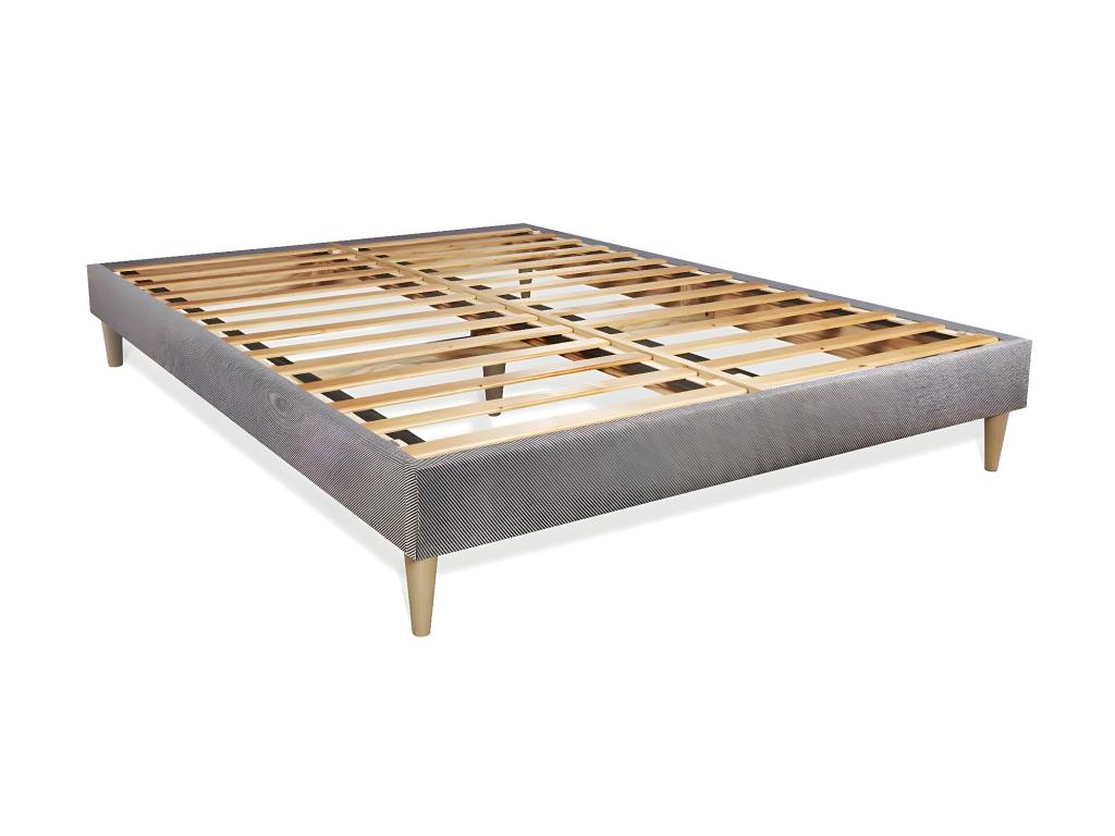 Ensemble matelas Latex et M¨¦moire de forme Artigeo 180x200 cm Maxi ¨¦paisseur 5zones de confort sommier Artigeo gris RMWI48618