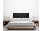 Chezlova Tête de lit similicuir avec Boutons 90x50cm Lits 80/90 - Noir BCBH94023