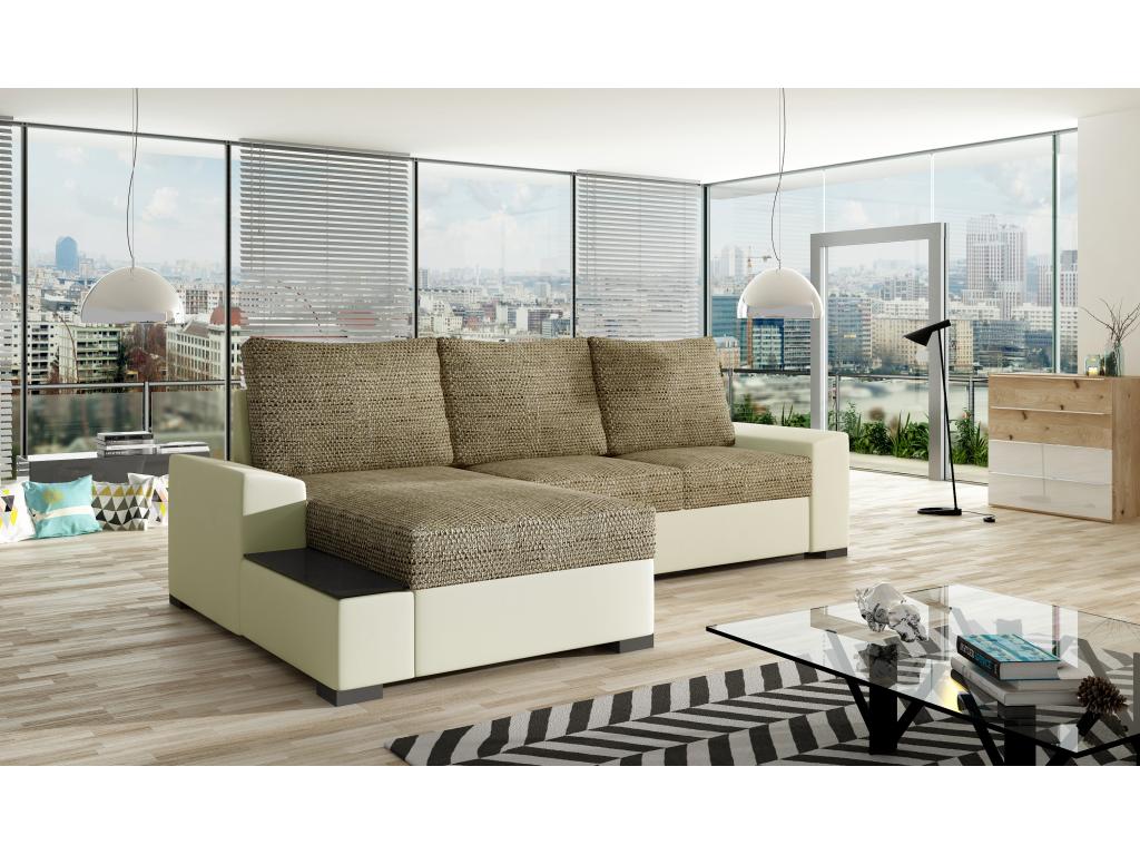 Canapé¨¦ Décohaute Arte L/Tissu-Beige TMMX87678