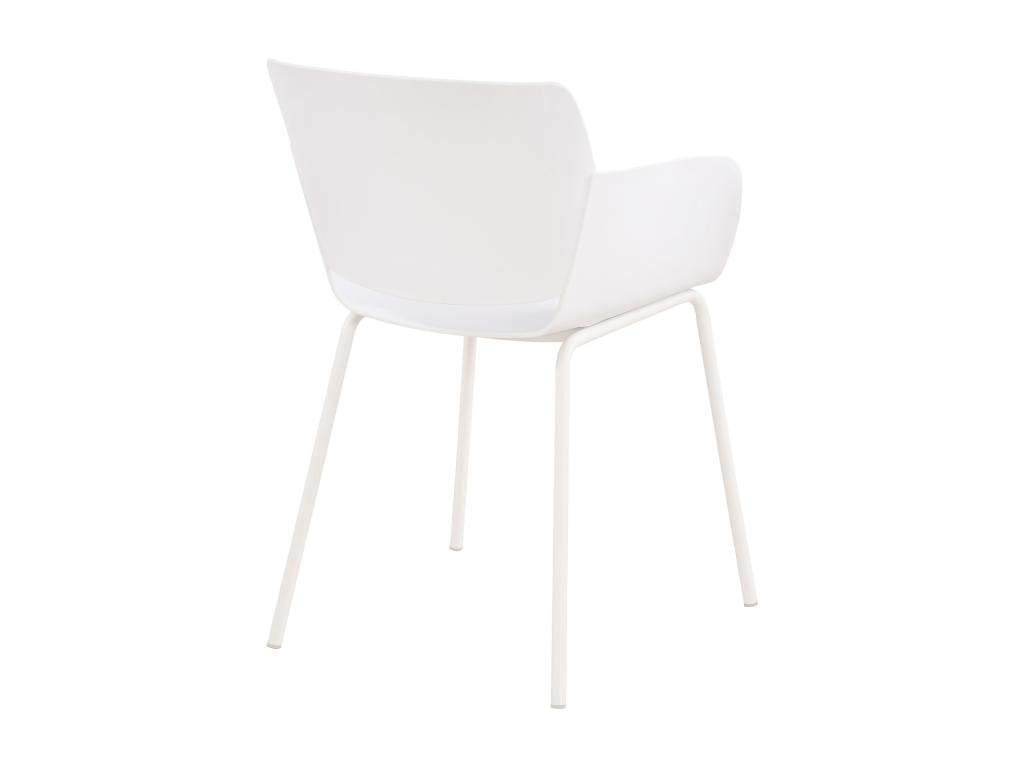 chaise salle à manger - Plastique - Blanc - Artigeo TCCS98847