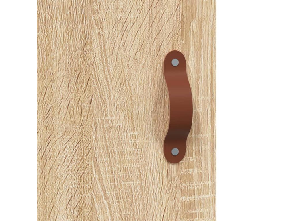 Buffet ch¨ºne Chezlova 69,5x34x90 cm bois d'ing¨¦nierie VTEV78921