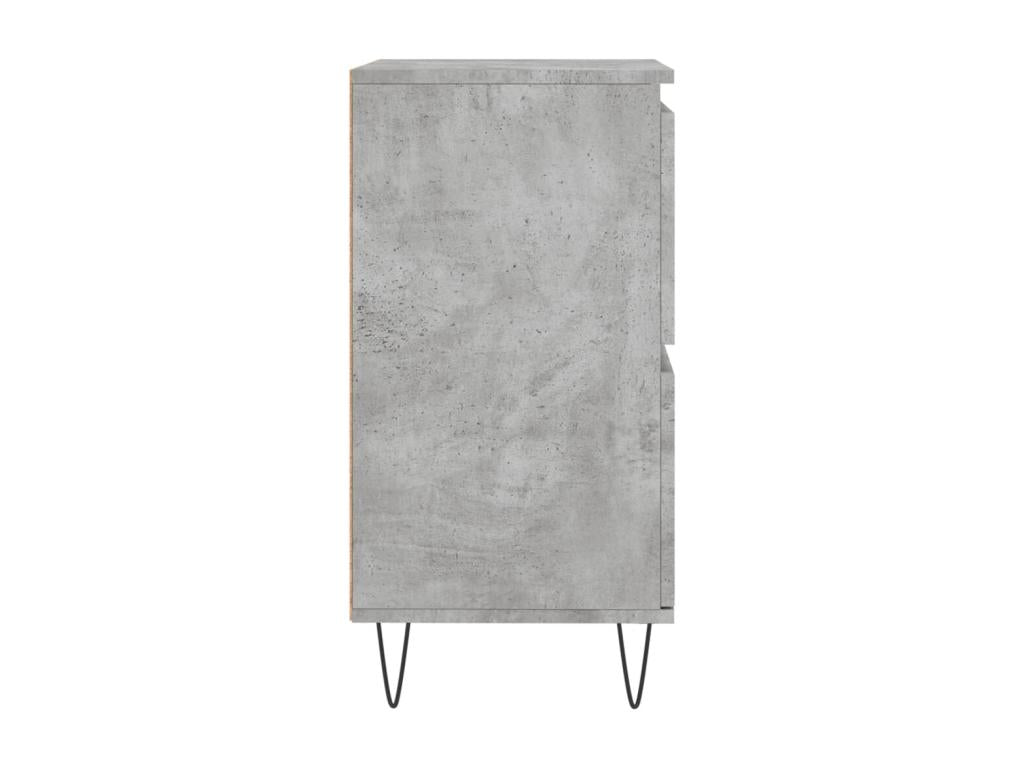 Buffets 3 pièces gris b¨¦ton bois d'ing¨¦nierie HCEP48971