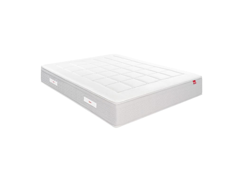 Matelas Chezlova ressorts ensach¨¦sm¨¦moire de forme et laine L'Escapade 120x190 CEQT17324