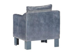 Fauteuil Gris Cuir véritable YLEX88908