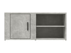 Meuble TV Gris b¨¦ton 80x31.5x36 cm Bois d'ing¨¦nierie VZGN96179