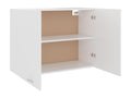 Armoire Blanc 80x31x60 cm Bois d'ing¨¦nierie suspendue HGLM73706