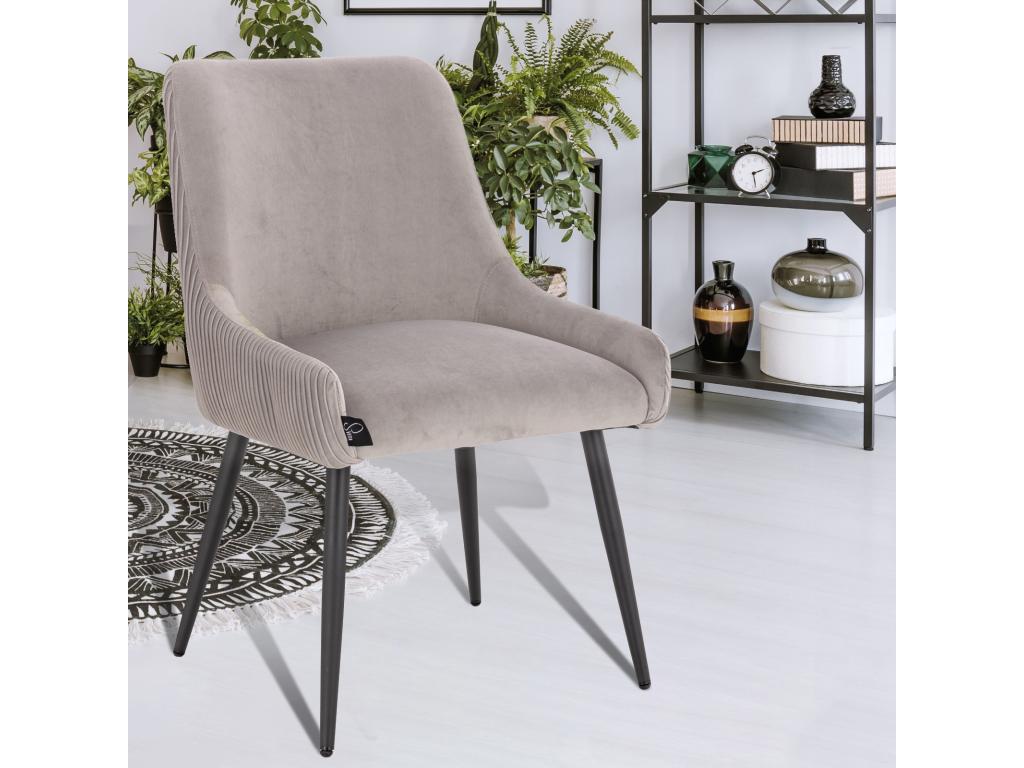 Lot de 2 chaises de salle ¨¤ mangeoire QPSX45953