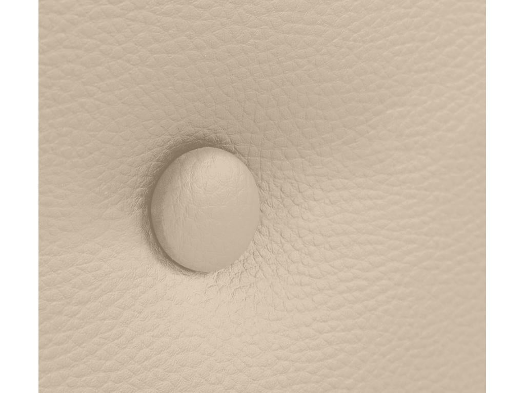 Decohaute Tête de lit simili cuir lisse avec Boutons 110x50cm Lits 105 - Decohaute GZCF64439