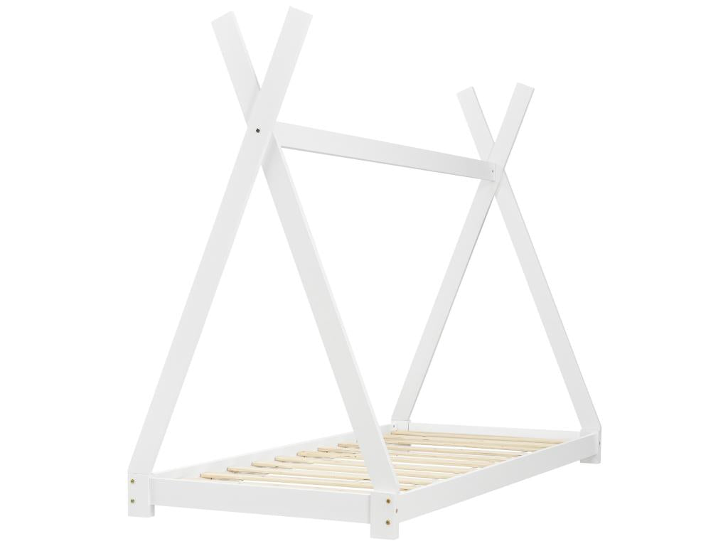 Lit Chezlova Pour Enfants Avec Matelas Mousse ¨¤ Froid Chezlova Blanc 200x90 Cm ONTX96558