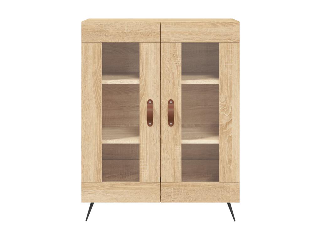 Buffet ch¨ºne Chezlova 69,5x34x90 cm bois d'ing¨¦nierie VTEV78921
