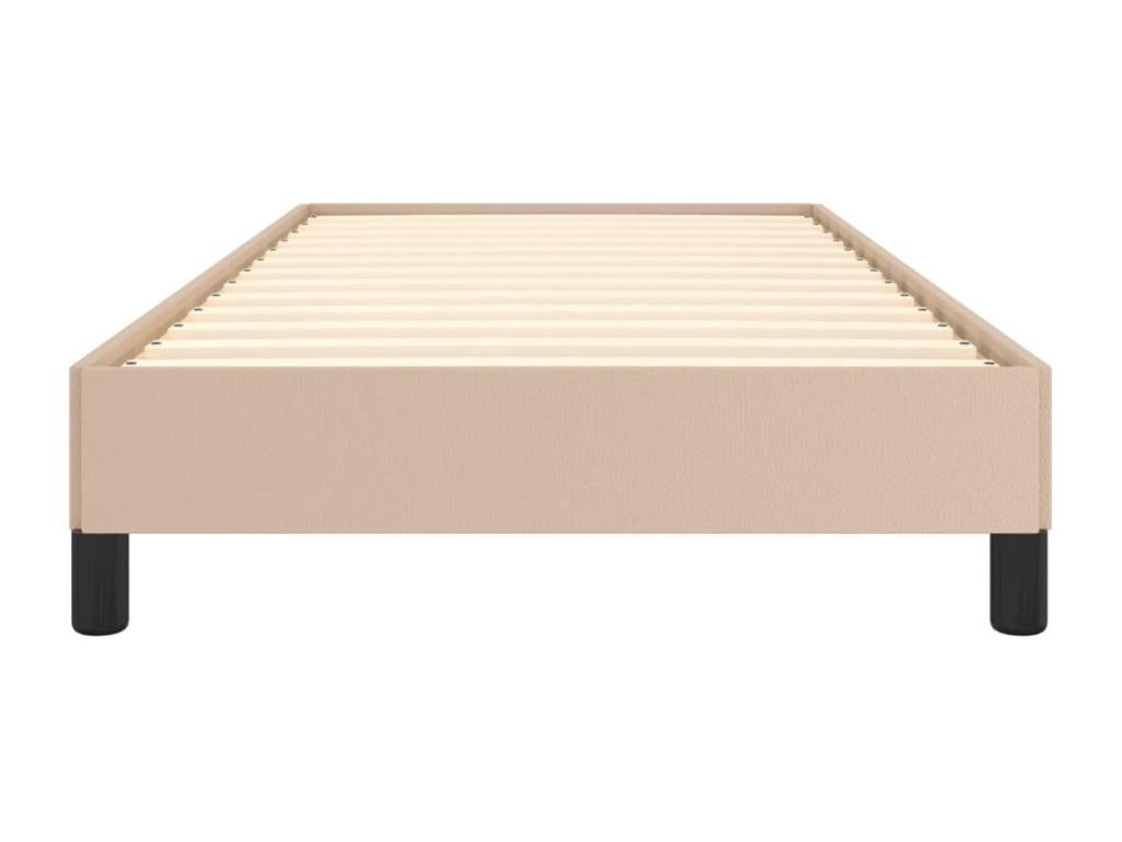 Cadre de lit Cappuccino 100x200 cm Similicuir BPOO57718