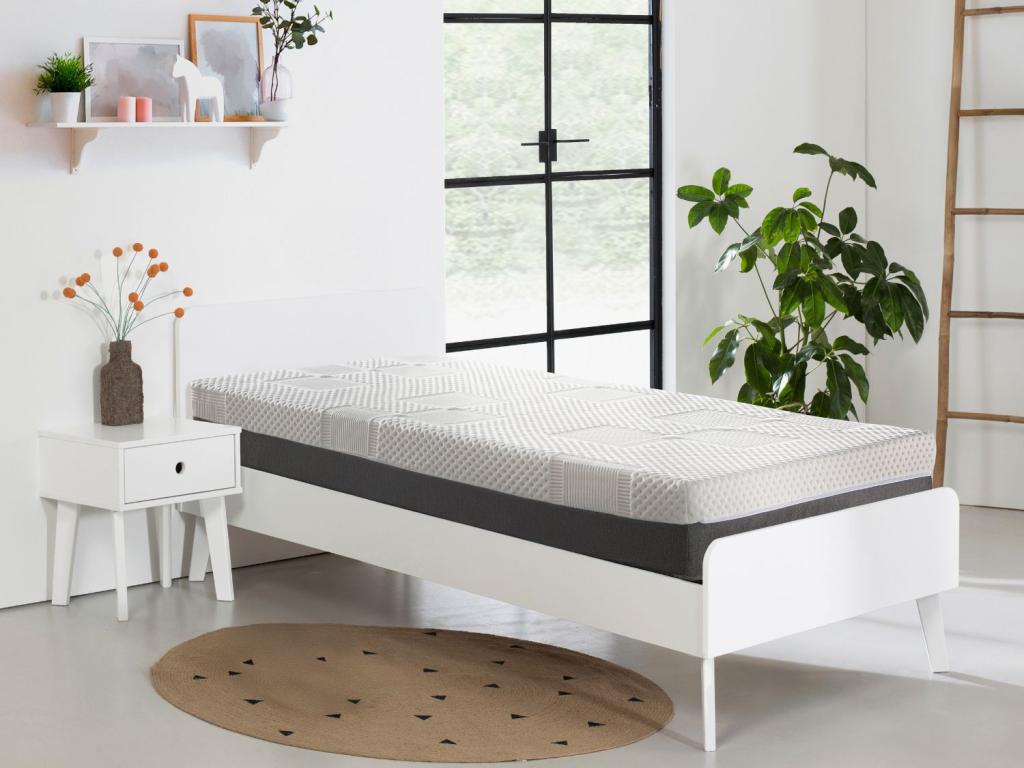Matelas 90x180 Chezlova LATEX ¨¦paisseur 20 CM d¨¦houssable noyau en latex GKWI33844