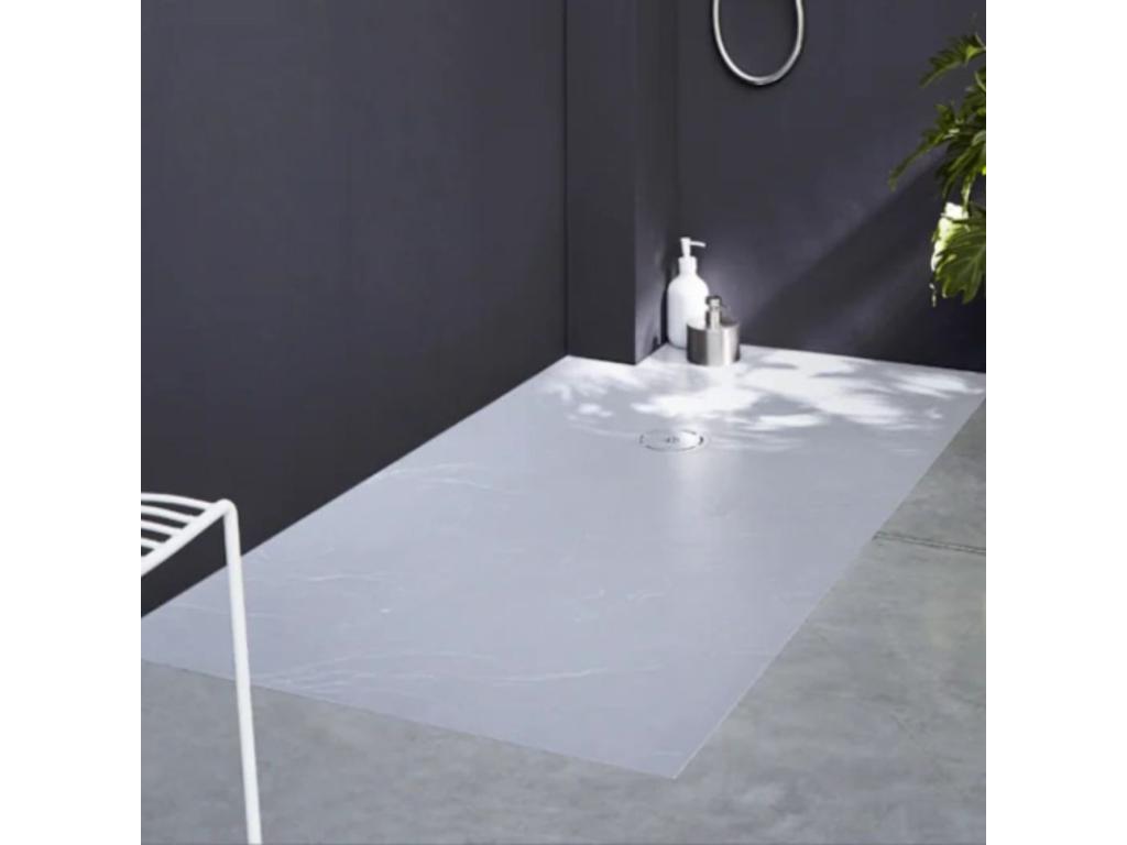 Receveur de douche 120x80 Chezlova Singulier neoroc rectangle blanc DRHW85463