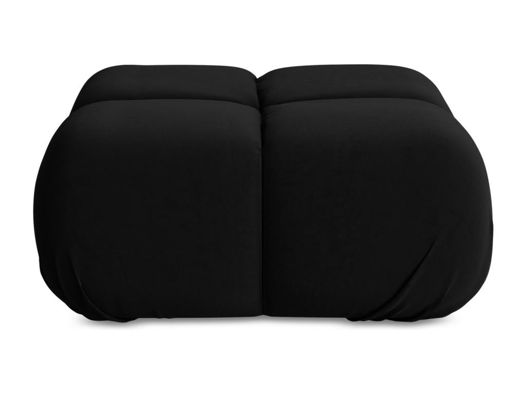 Pouf en Chezlova - noir - Chezlova LOQU72908