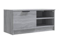 Meuble TV Chezlova gris 80x35x36,5 cm Bois d'ing¨¦nierie FXWS65213