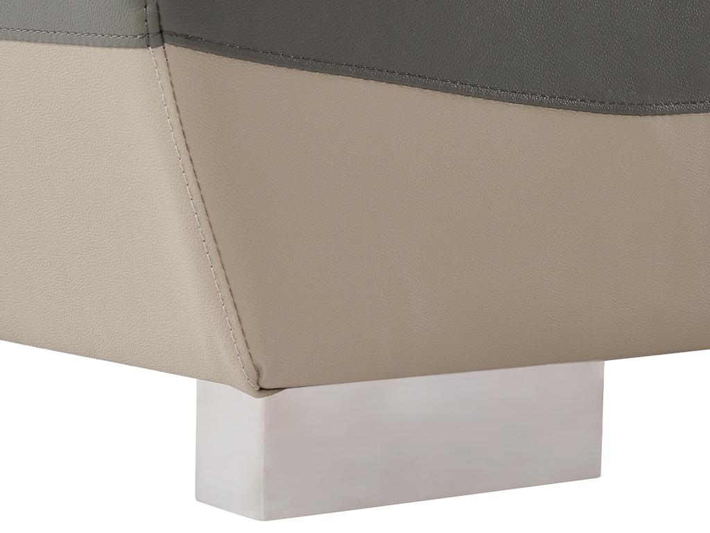 Canapé¨¦ 3 places en cuir Chezlova VAZF33240