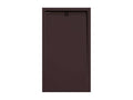 Receveur de douche Chocolat finition Ardoise Chezlova CACH grille de couleur - 160x80 cm ZAQI35656