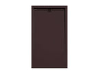Receveur de douche Chocolat finition Ardoise Chezlova CACH grille de couleur - 160x80 cm ZAQI35656