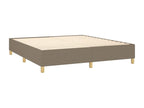 Sommier ¨¤ Artigeo de lit et matelas et LED Artigeo 180x200cm Tissu WWNQ20048