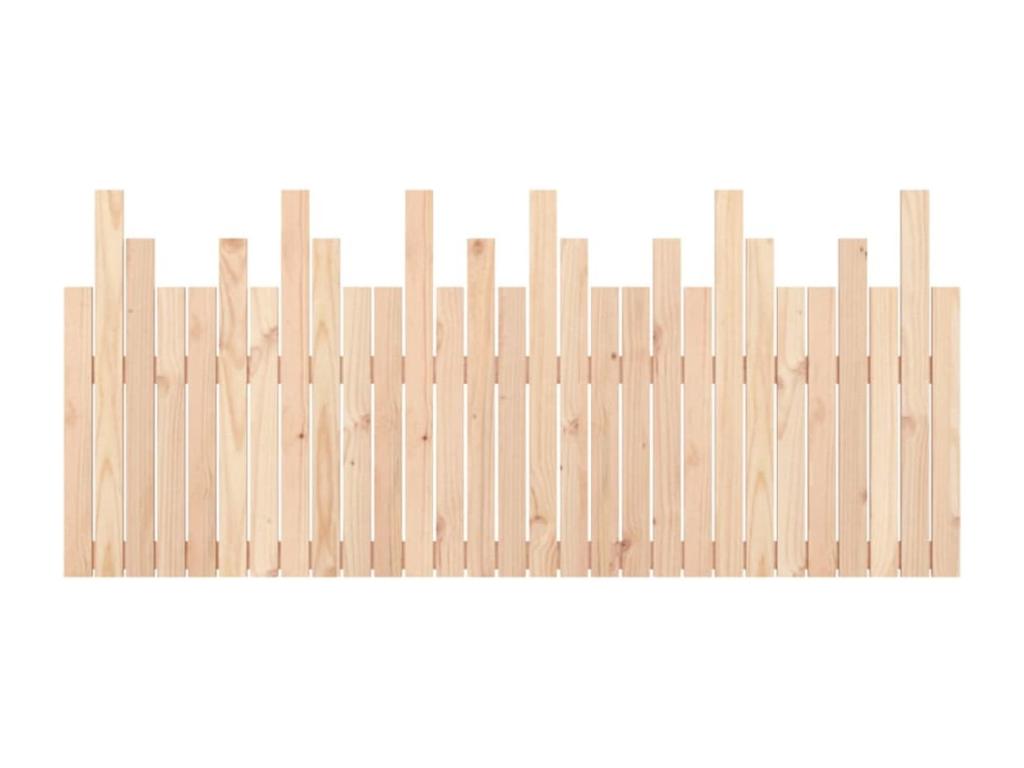 Tête de lit murale 185x3x80 cm Bois massif de pin CBPF96865