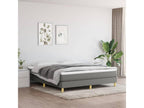Sommier ¨¤ Artigeo de lit avec matelas Gris fonc¨¦ 180x200cm Tissu PEYD88354