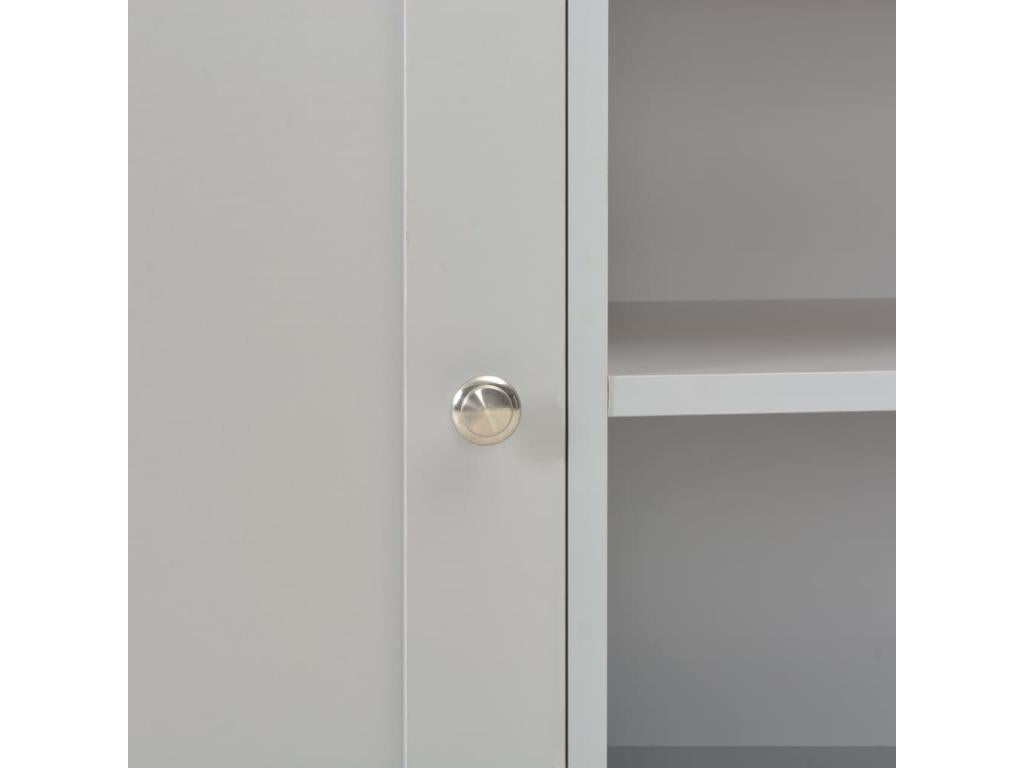 Meuble TV Gris 95x39x58 cm YRGU49434