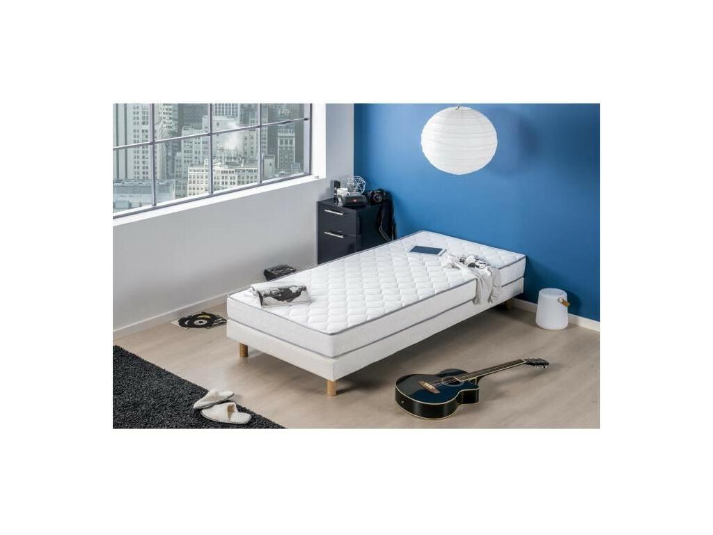 Chezlova DREAM Pack Star Matelas 90x190 Couette 140x200 Oreiller 60x60 - 16 cm SHOM86716