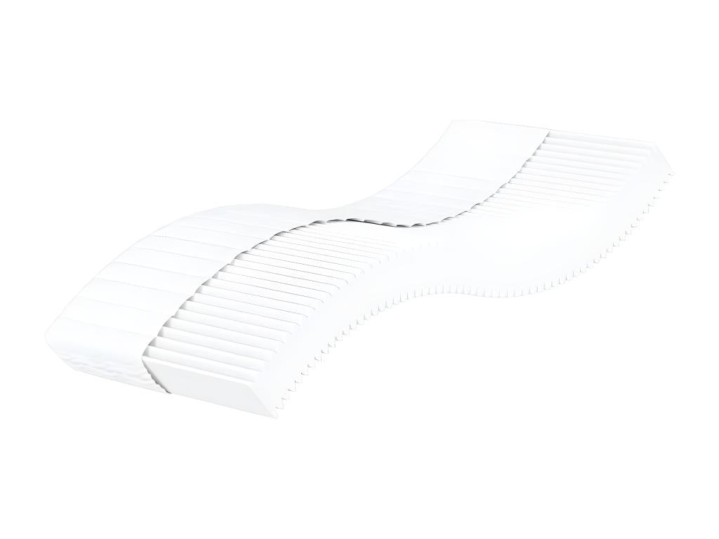 Lit de jour avec matelas jaune 80x200 cm velours LQCQ66776