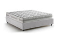 Lit double Decohaute Lit coffre avec rev¨ºtement en ¨¦co-cuir Made in Italy Ouverture frontale avec matelas 160x200 cm inclus Blanc GSNQ82586