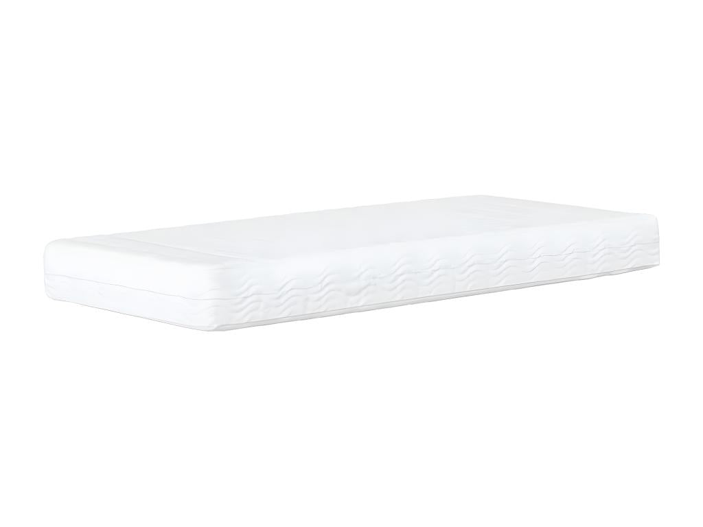 Lit de jour avec matelas jaune 80x200 cm velours LQCQ66776