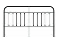 Tête de lit en métal noir 180cm BAYS68185
