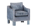 Fauteuil Gris Cuir véritable YLEX88908
