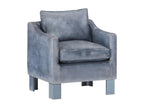 Fauteuil Gris Cuir véritable YLEX88908