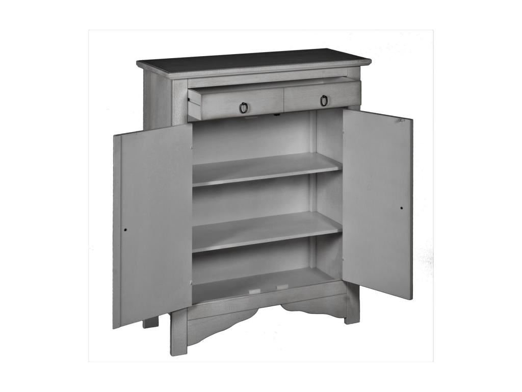 Armoire Chezlova Blanc 85x37x115 cm Chezlova OLAY70105