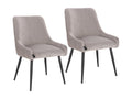 Lot de 2 chaises de salle ¨¤ mangeoire QPSX45953