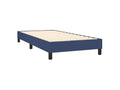 Sommier ¨¤ Chezlova de lit avec matelas et LED Bleu 80x200 Tissu VOLA60268